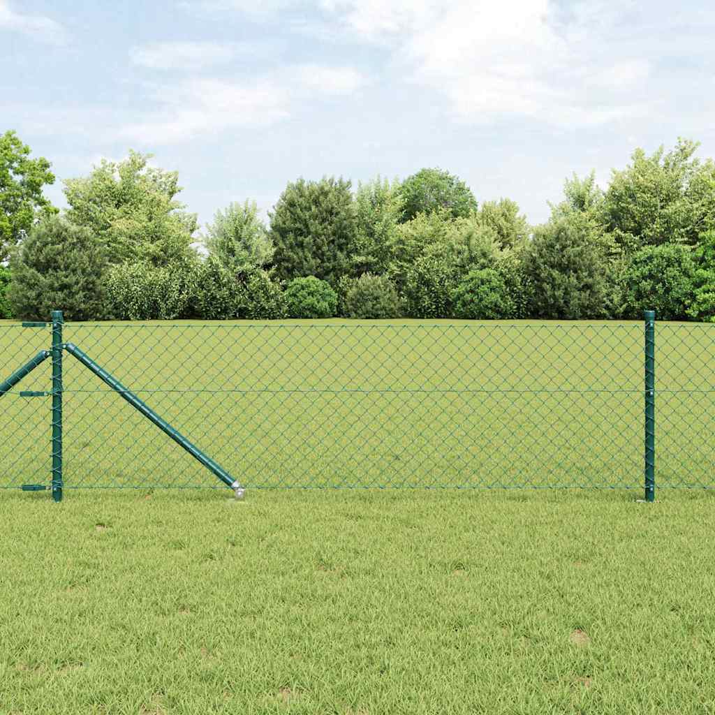vidaXL Ogrodzenie z drutu spawanego z kolcami 10 x 0,4 m (S x W)