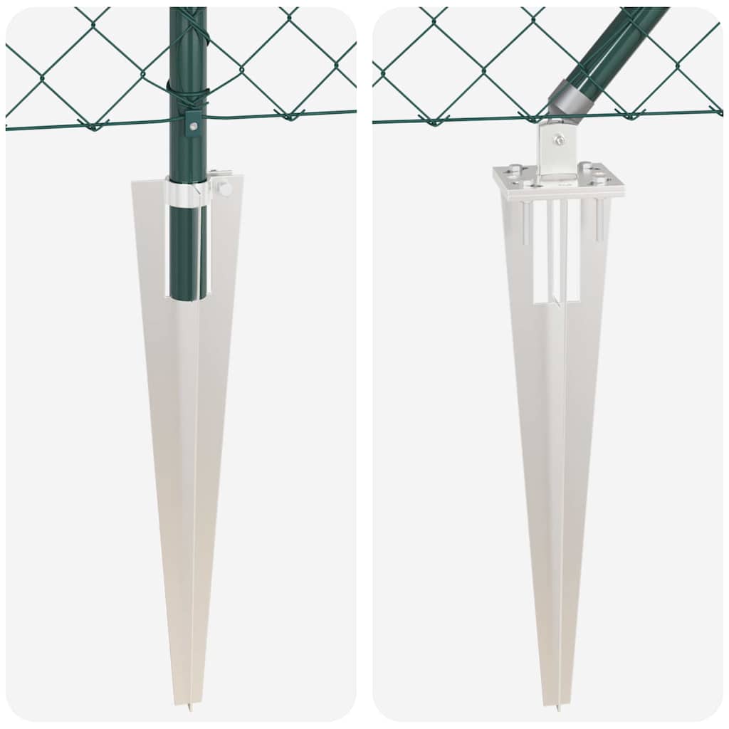 vidaXL Ogrodzenie z drutu spawanego z kolcami 10 x 1,2 m (S x W)