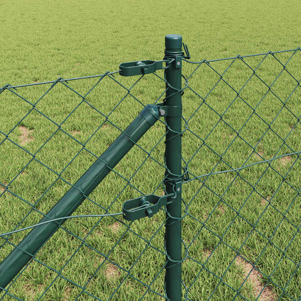 vidaXL Ogrodzenie z drutu spawanego z kolcami 25 x 0,8 m (S x W)