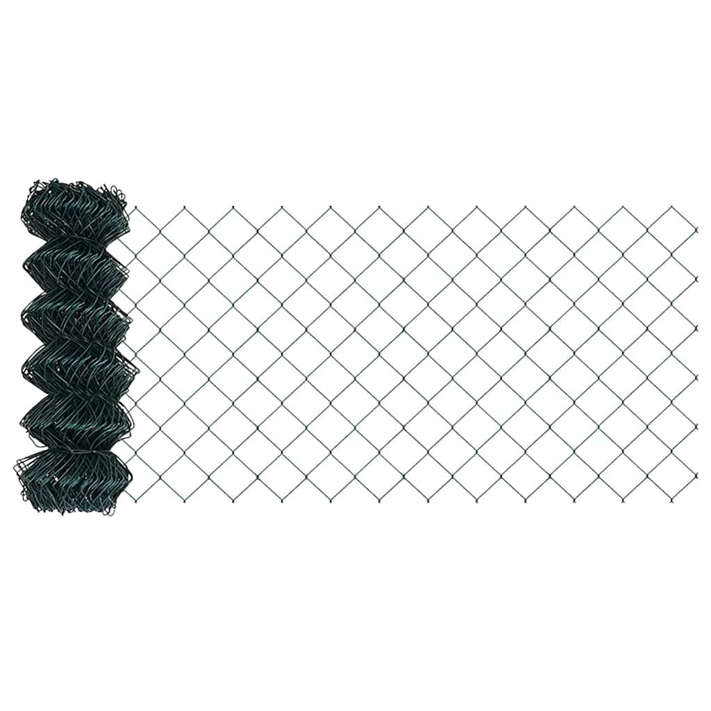 vidaXL Ogrodzenie z drutu spawanego z kolcami 25 x 0,4 m (S x W)