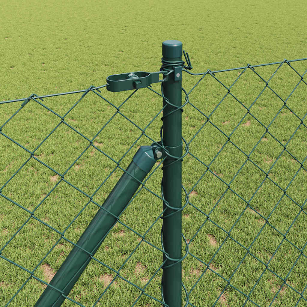 vidaXL Ogrodzenie z drutu spawanego z kolcami 25 x 1,4 m (S x W)