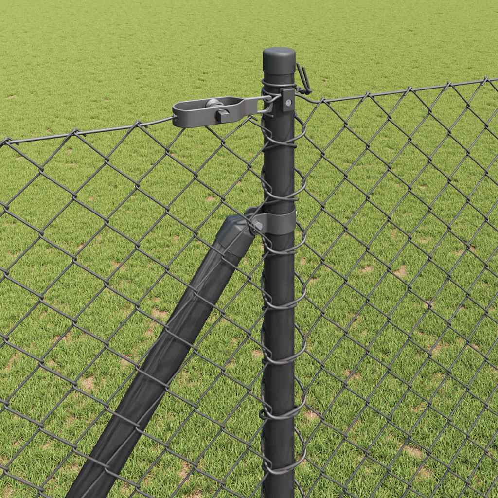 vidaXL Ogrodzenie z drutu spawanego z kolcami 10 x 1,6 m (S x W)