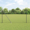 vidaXL Ogrodzenie z drutu spawanego z kolcami 10 x 1,5 m (S x W)
