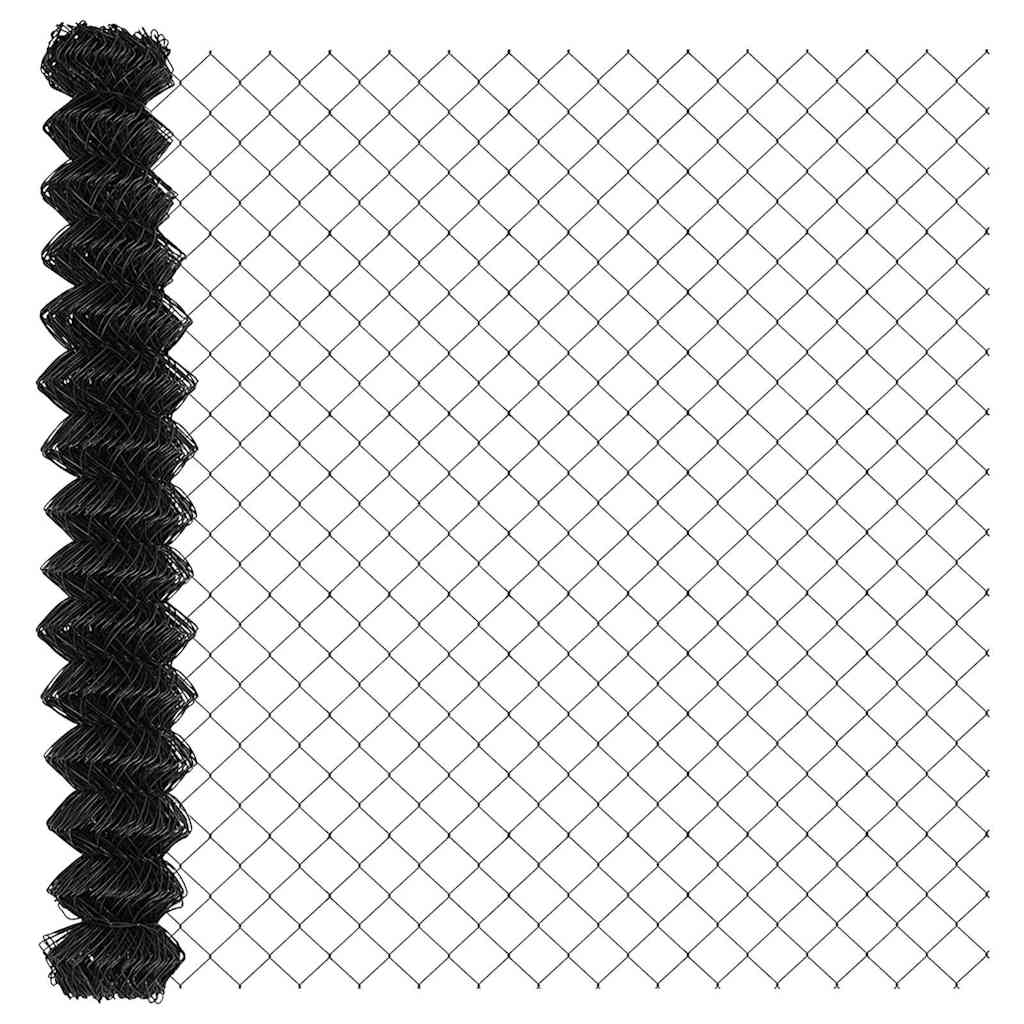vidaXL Ogrodzenie z drutu spawanego z kolcami 25 x 1,5 m (S x W)