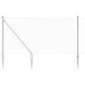 vidaXL Ogrodzenie z drutu spawanego z kolcami 10 x 1,2 m (S x W)