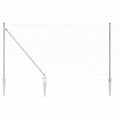 vidaXL Ogrodzenie z drutu spawanego z kolcami 25 x 1,2 m (S x W)