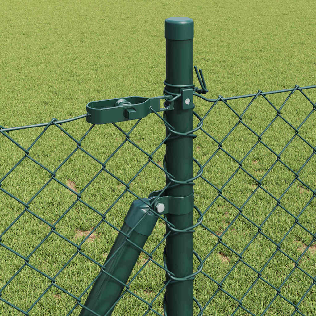 vidaXL Ogrodzenie z drutu spawanego z betonową podstawą