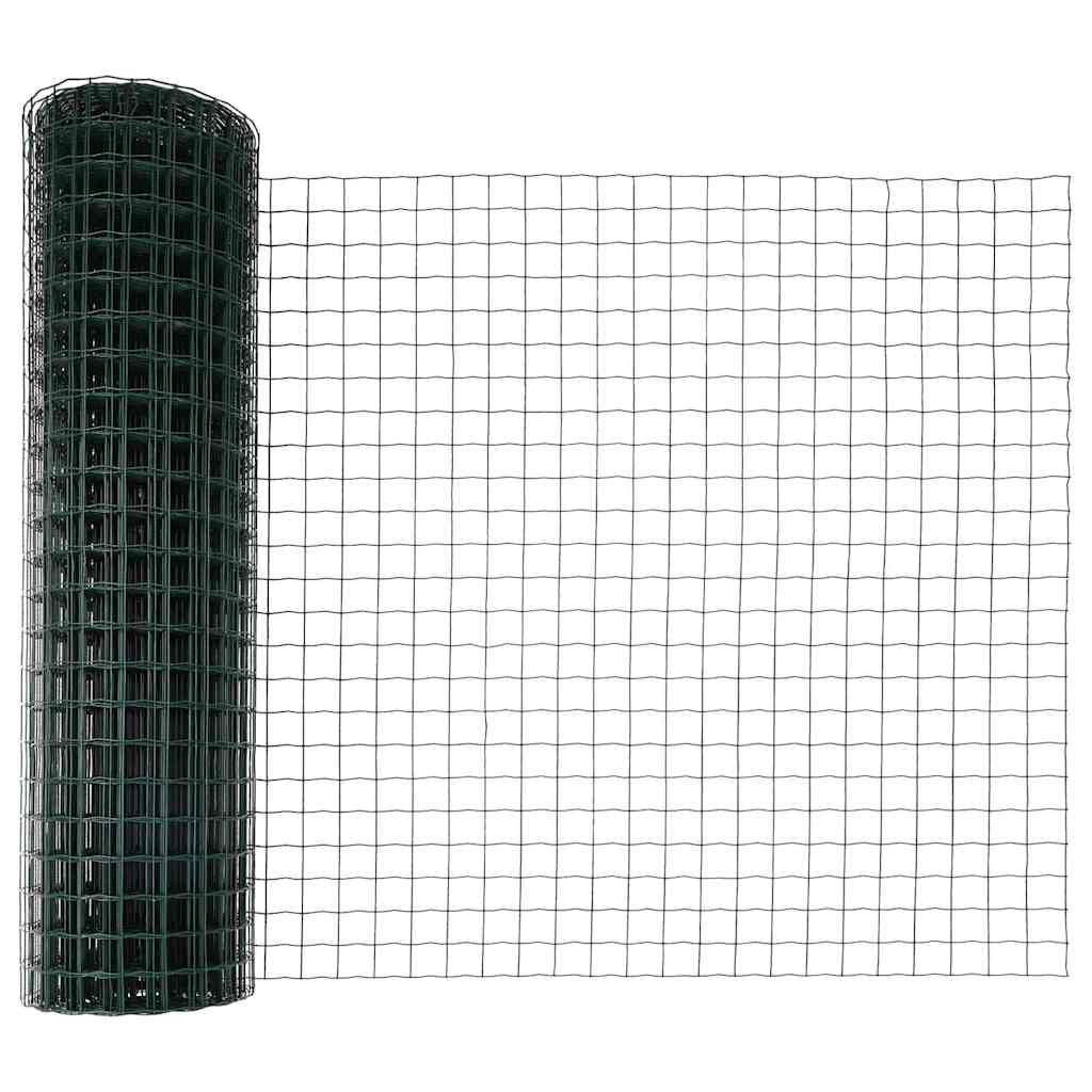 vidaXL Ogrodzenie spawane do mocowania w gruncie 10 x 1,4 m (S x W)