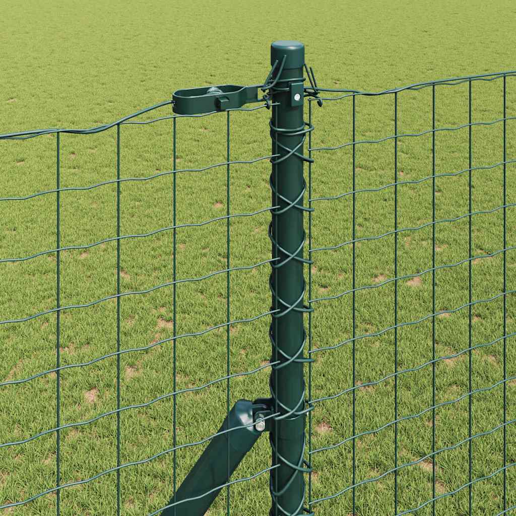 vidaXL Ogrodzenie spawane do mocowania w gruncie 10 x 1,6 m (S x W)