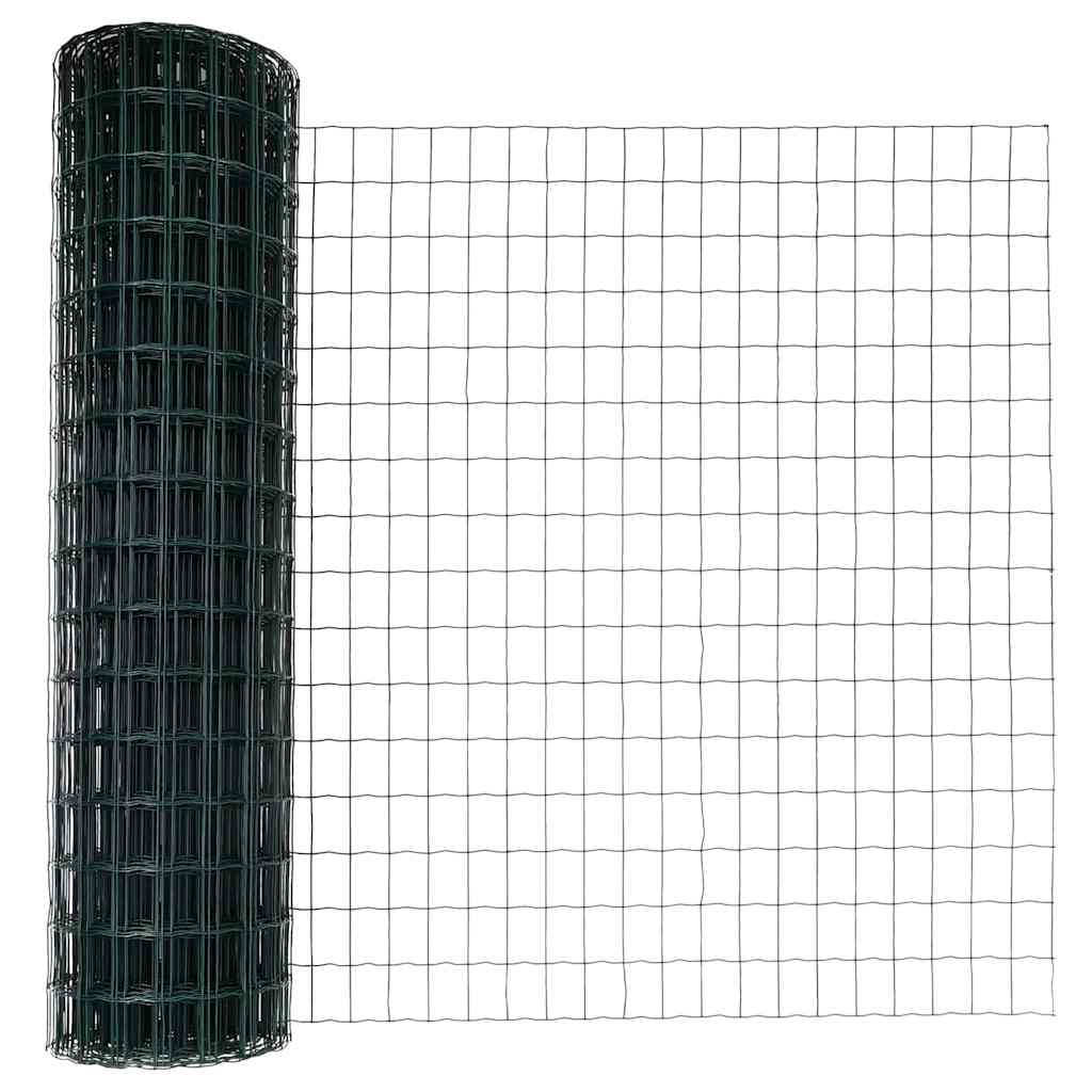 vidaXL Ogrodzenie spawane do mocowania w gruncie 10 x 1,4 m (S x W)
