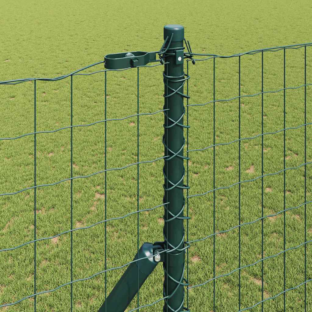 vidaXL Ogrodzenie spawane do mocowania w gruncie 10 x 1,6 m (S x W)