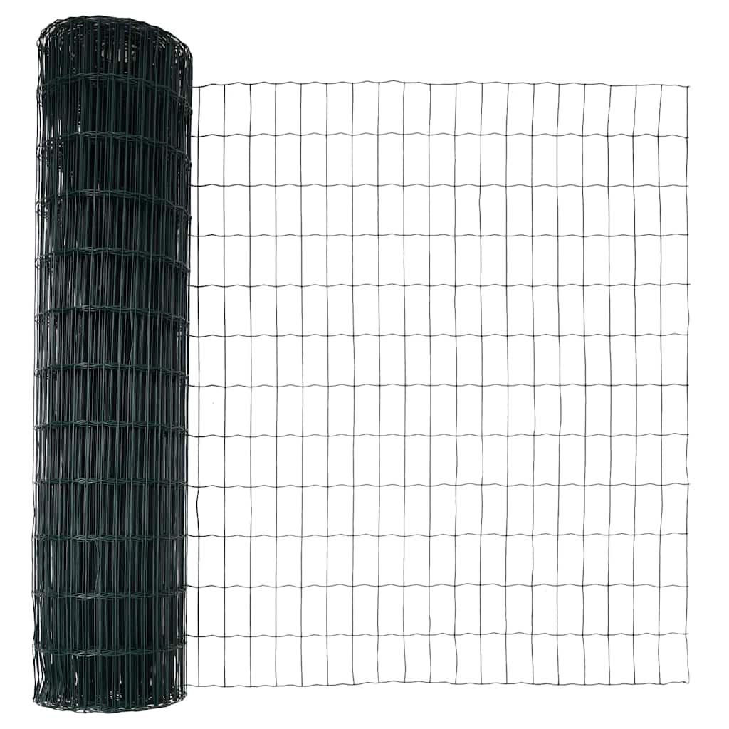 vidaXL Ogrodzenie spawane do mocowania w gruncie 10 x 1 m (S x W)