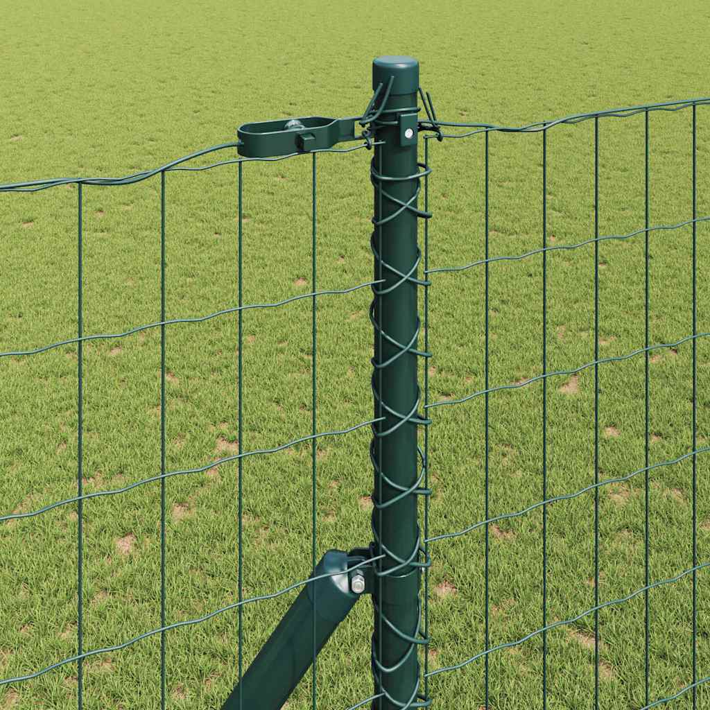 vidaXL Ogrodzenie spawane do mocowania w gruncie 10 x 1,5 m (S x W)