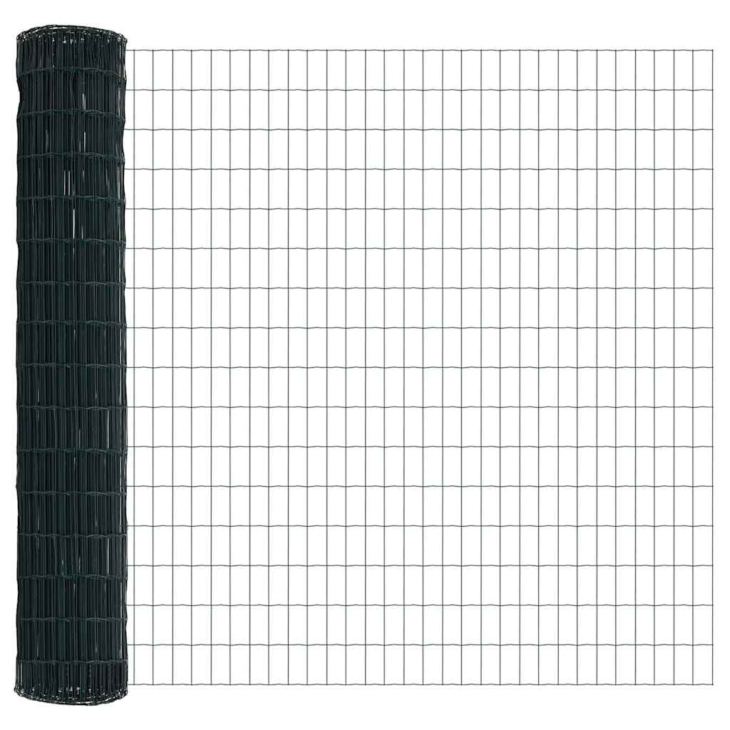 vidaXL Ogrodzenie spawane do mocowania w gruncie 10 x 1,5 m (S x W)
