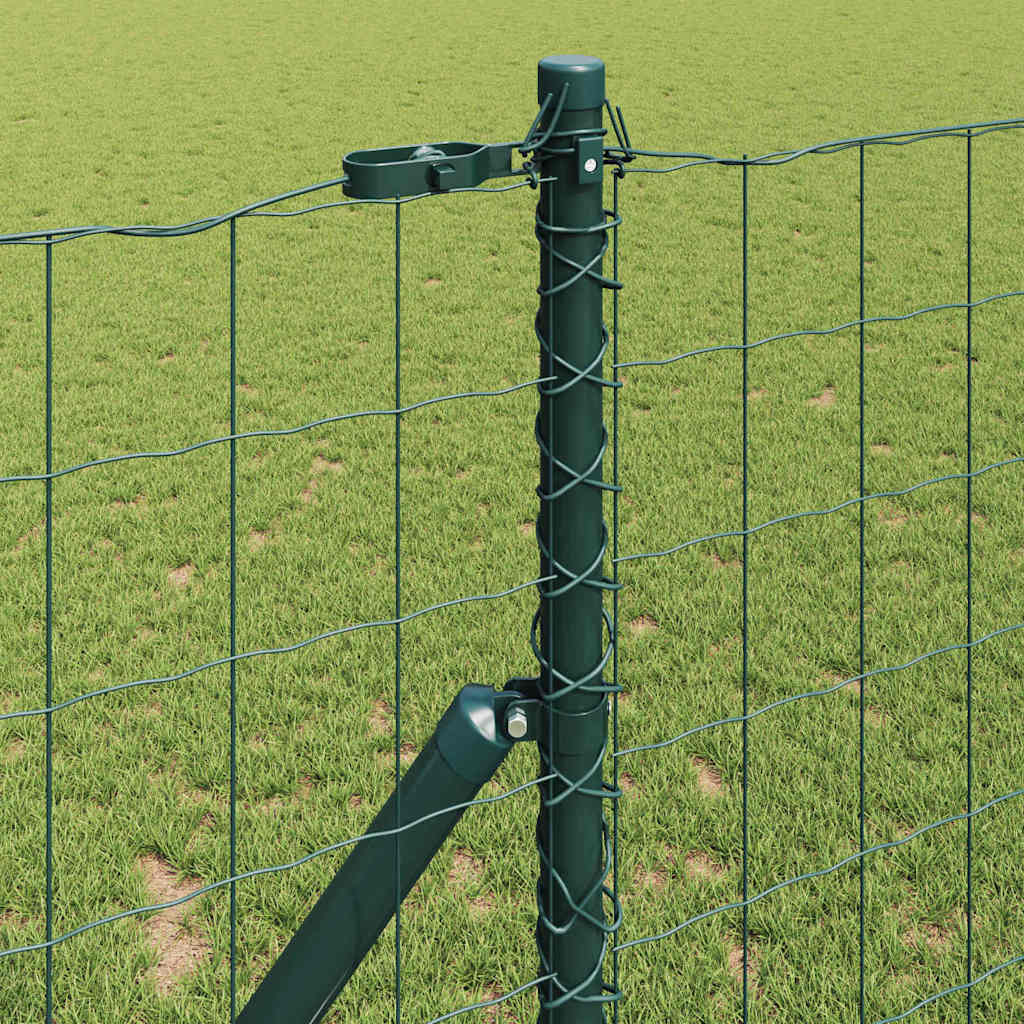 vidaXL Ogrodzenie spawane do mocowania w gruncie 10 x 1,2 m (S x W)