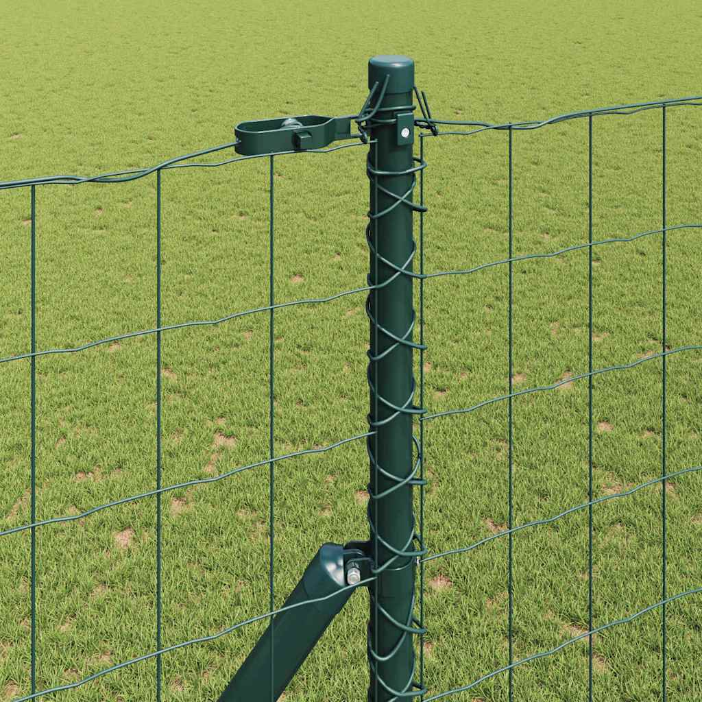 vidaXL Ogrodzenie spawane do mocowania w gruncie 10 x 1,5 m (S x W)