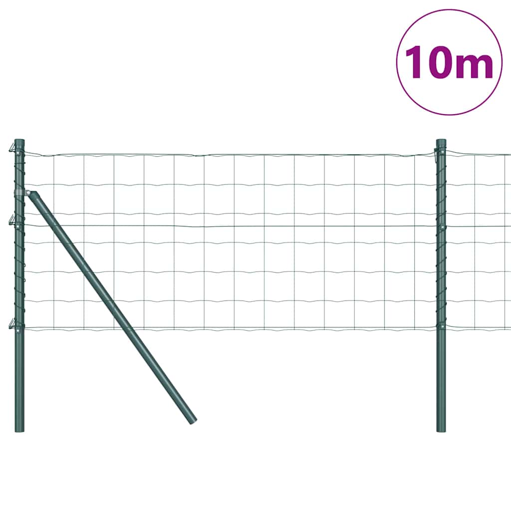 vidaXL Ogrodzenie spawane do mocowania w gruncie 10 x 0,6 m (S x W)