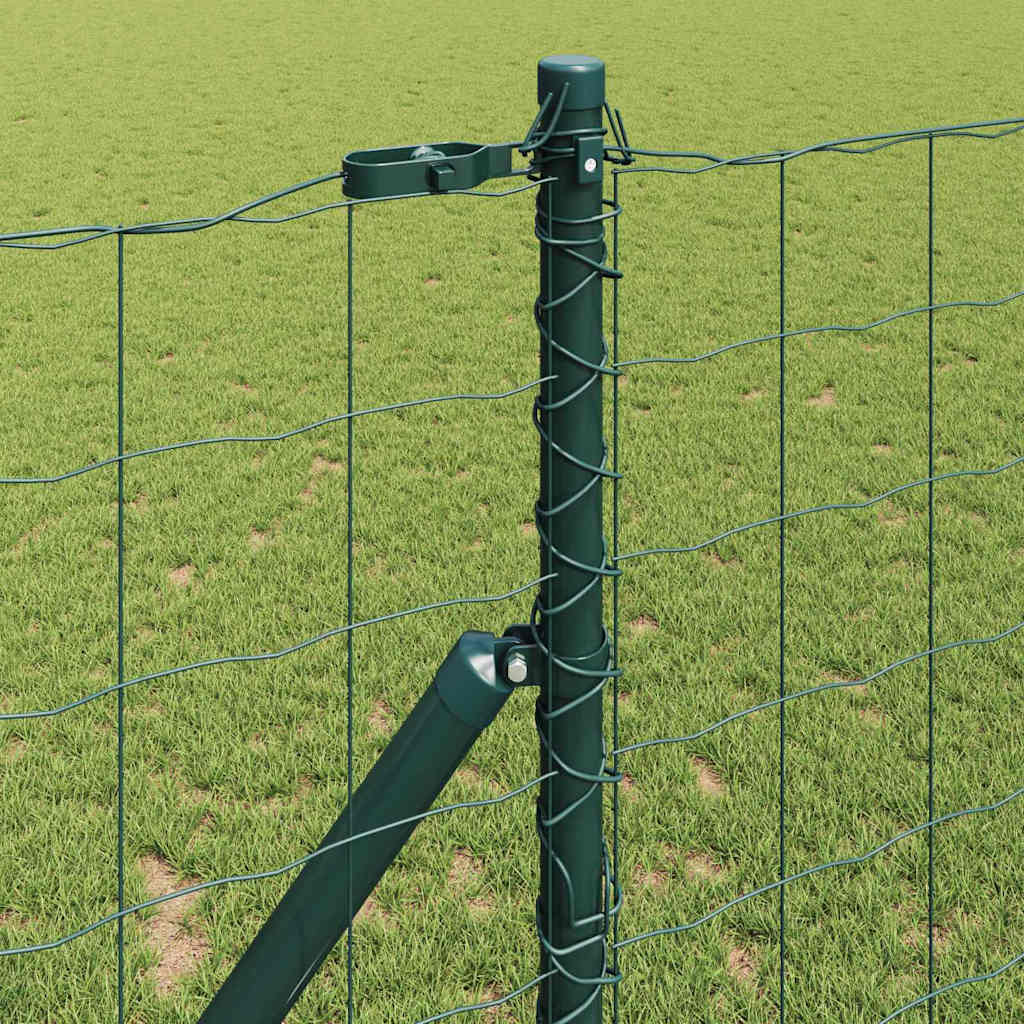 vidaXL Ogrodzenie spawane do mocowania w gruncie 10 x 1,2 m (S x W)