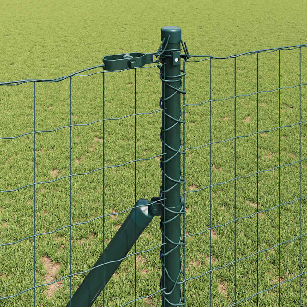 vidaXL Ogrodzenie spawane do mocowania w gruncie 25 x 1,2 m (S x W)