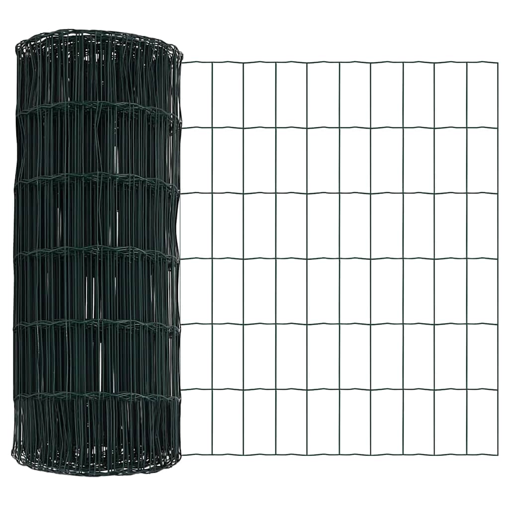 vidaXL Ogrodzenie spawane do mocowania w gruncie 25 x 0,6 m (S x W)