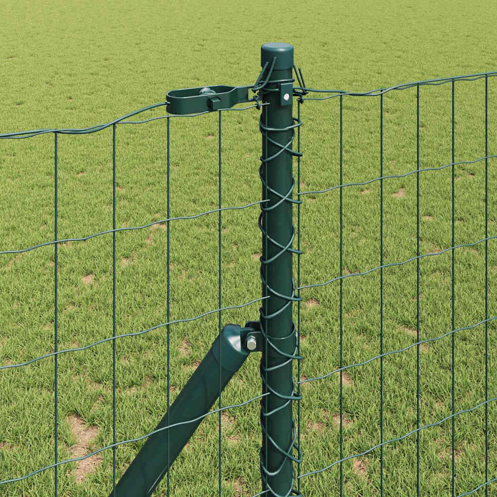 vidaXL Ogrodzenie spawane do mocowania w gruncie 25 x 1 m (S x W)