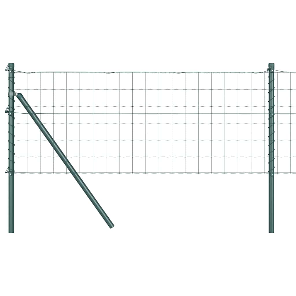 vidaXL Ogrodzenie spawane do mocowania w gruncie 25 x 0,8 m (S x W)