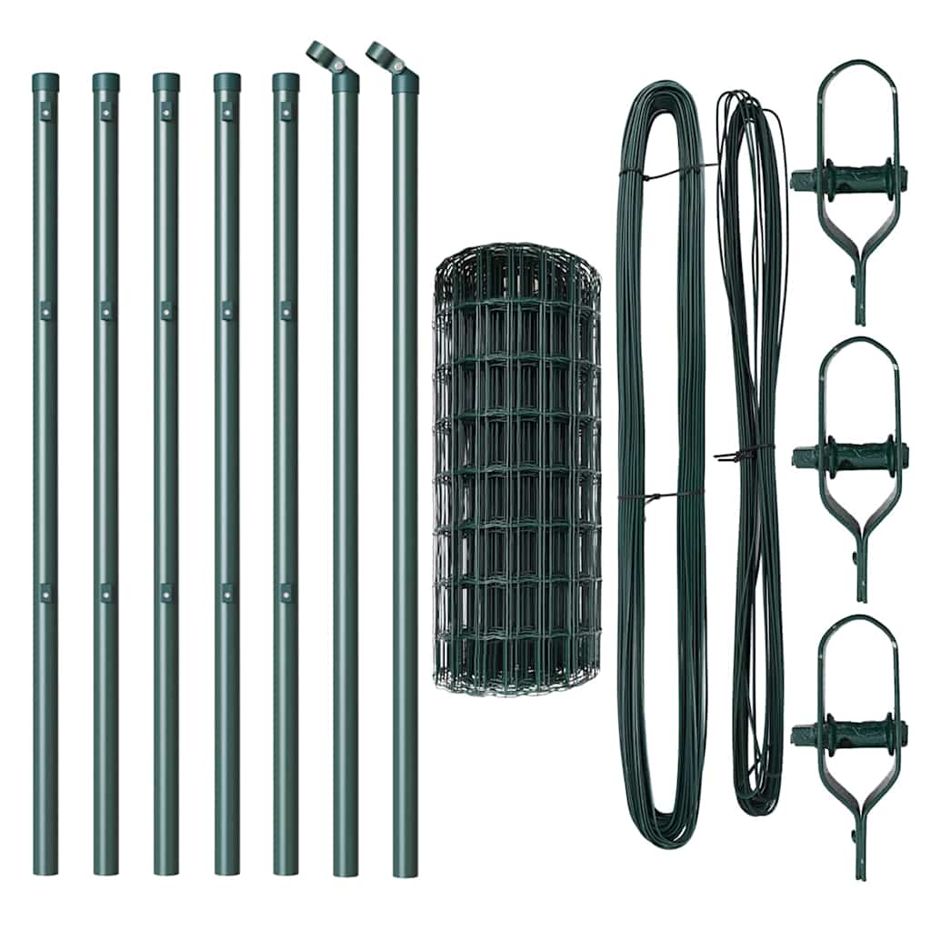 vidaXL Ogrodzenie spawane do mocowania w gruncie 10 x 0,4 m (S x W)