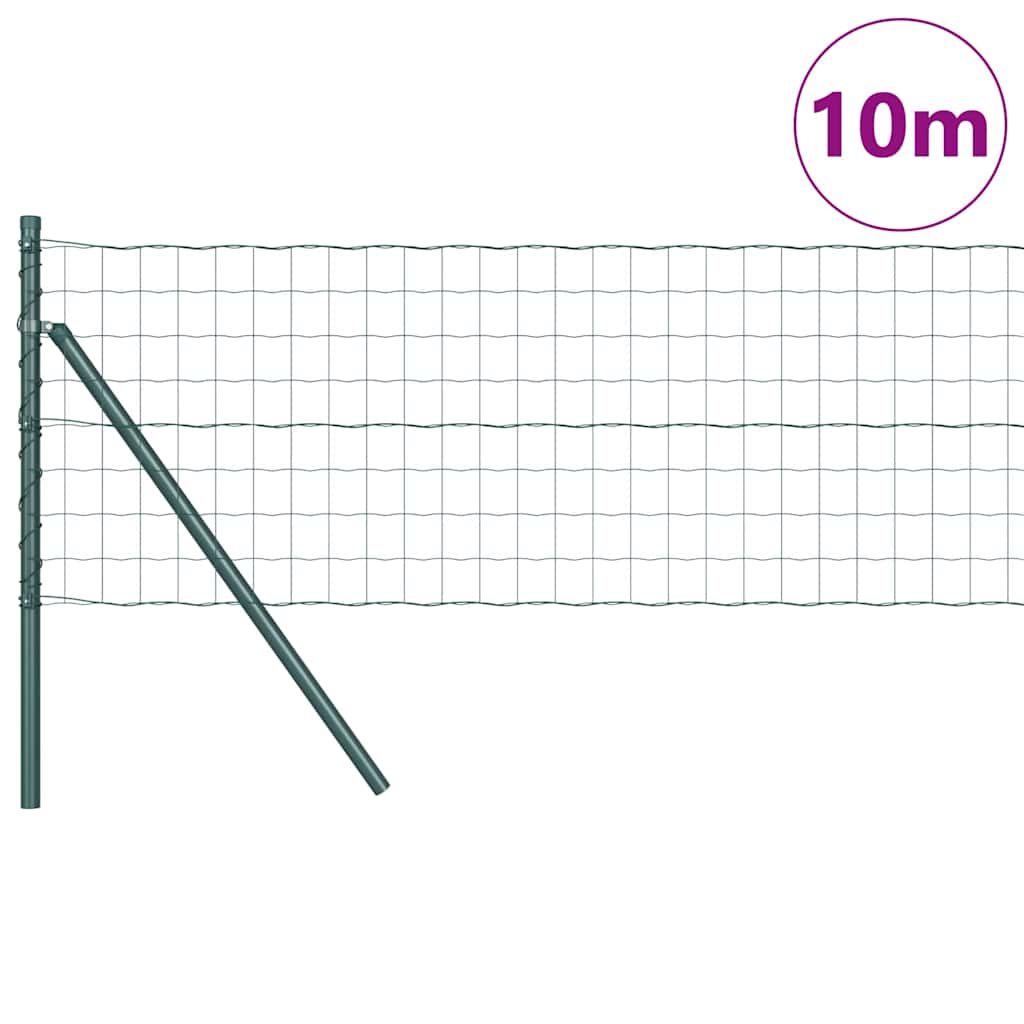 vidaXL Ogrodzenie spawane do mocowania w gruncie 10 x 0,6 m (S x W)