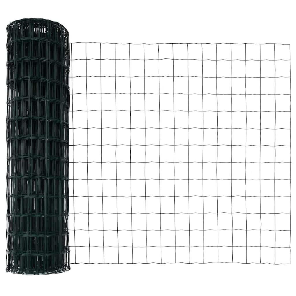 vidaXL Ogrodzenie spawane do mocowania w gruncie 10 x 1,2 m (S x W)