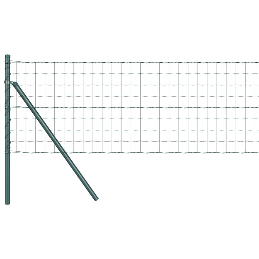 vidaXL Ogrodzenie spawane do mocowania w gruncie 25 x 0,6 m (S x W)