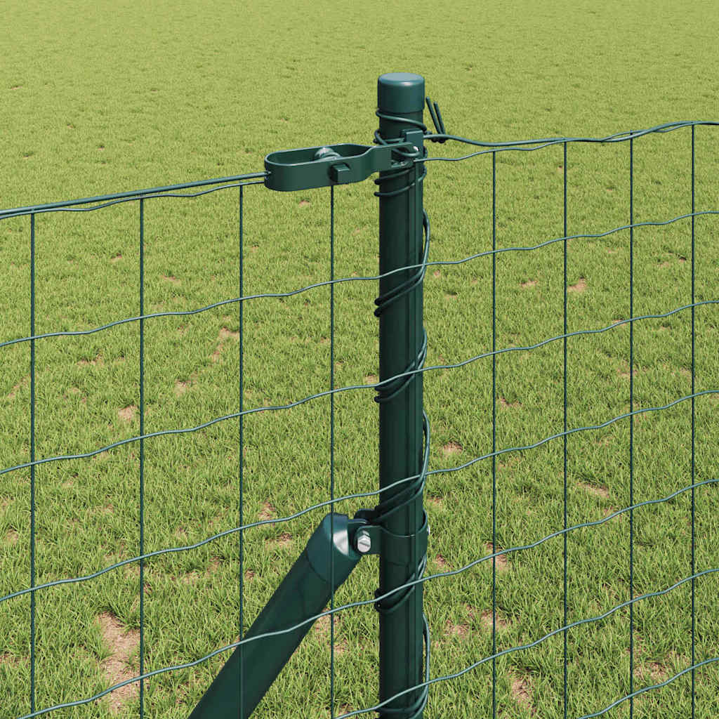 vidaXL Ogrodzenie spawane do mocowania w gruncie 25 x 1 m (S x W)