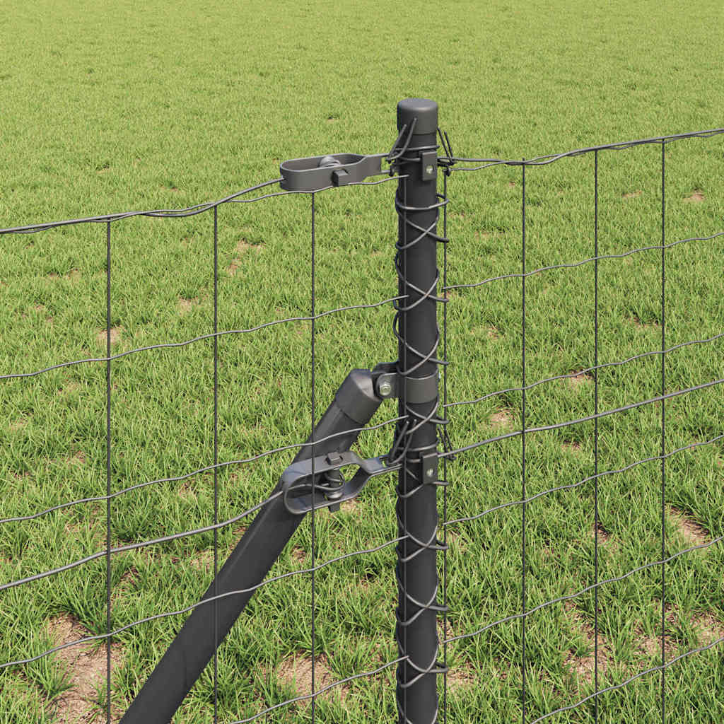 vidaXL Ogrodzenie spawane do mocowania w gruncie 10 x 0,4 m (S x W)