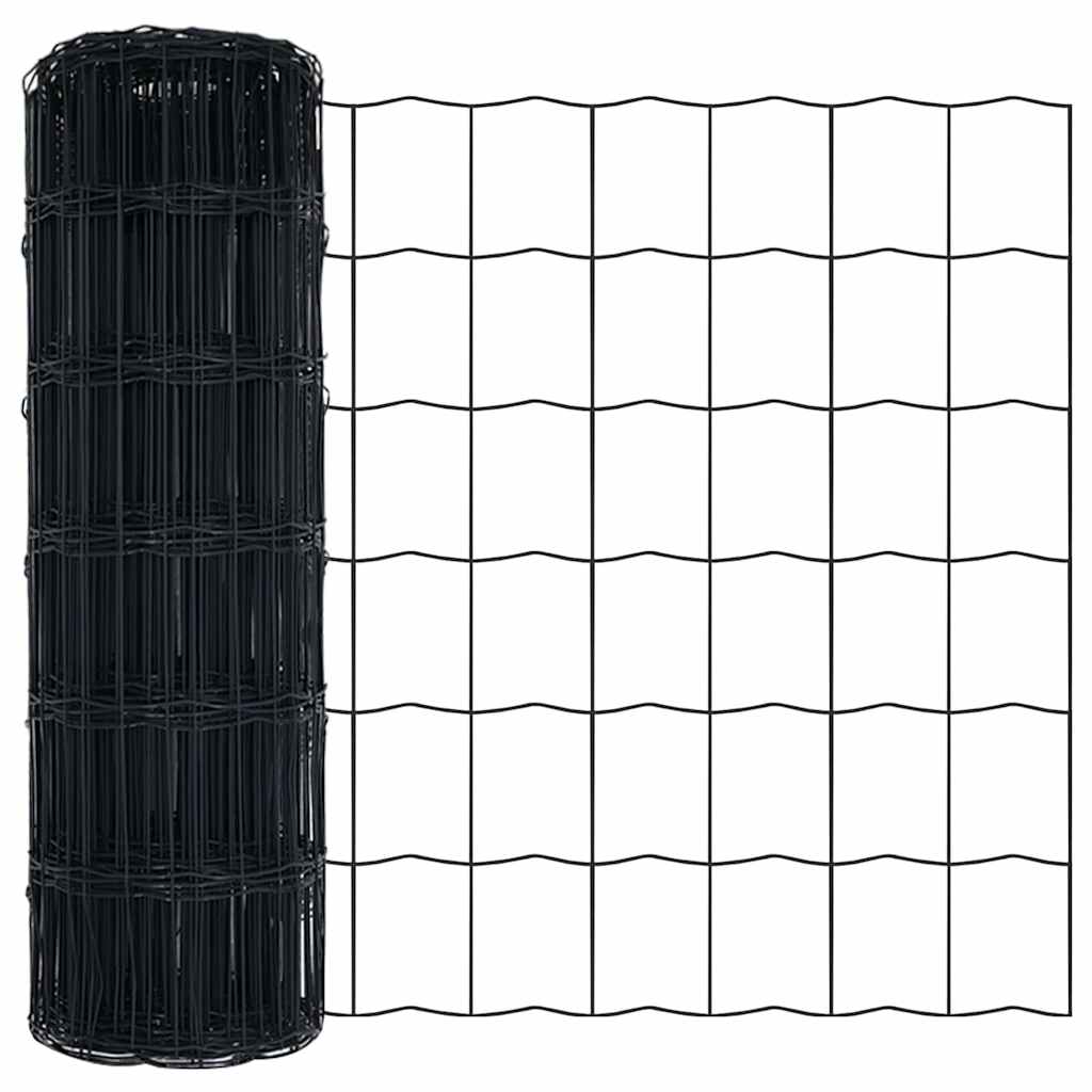 vidaXL Ogrodzenie spawane do mocowania w gruncie 10 x 0,4 m (S x W)