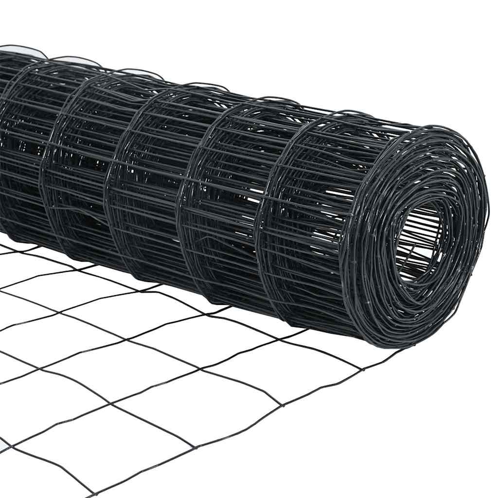 vidaXL Ogrodzenie spawane do mocowania w gruncie 10 x 0,4 m (S x W)