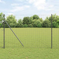 vidaXL Ogrodzenie spawane do mocowania w gruncie 10 x 1,6 m (S x W)