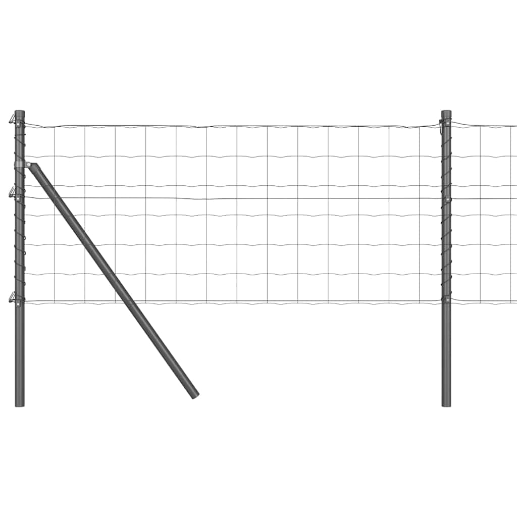 vidaXL Ogrodzenie spawane do mocowania w gruncie 50 x 0,6 m (S x W)