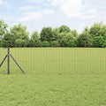vidaXL Ogrodzenie spawane do mocowania w gruncie 10 x 0,8 m (S x W)