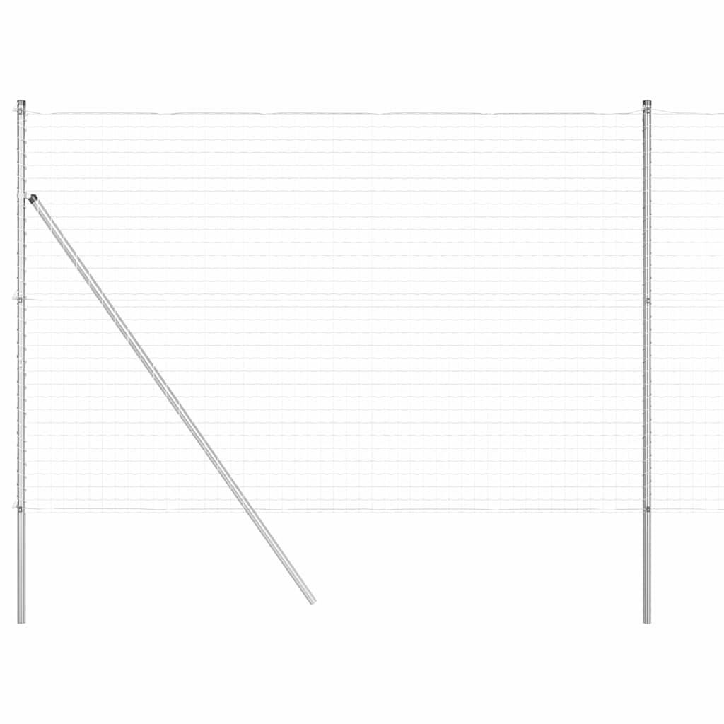 vidaXL Ogrodzenie spawane do mocowania w gruncie 10 x 1,6 m (S x W)