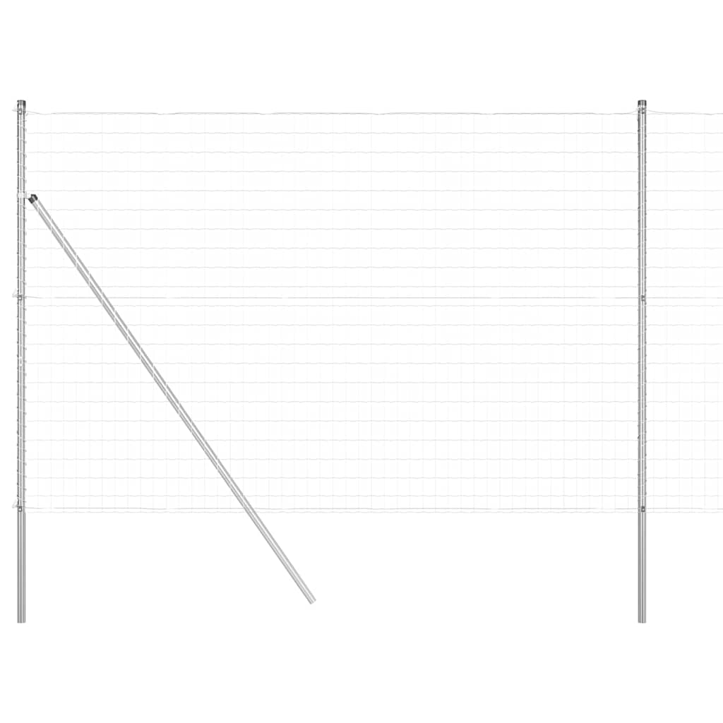 vidaXL Ogrodzenie spawane do mocowania w gruncie 10 x 1,6 m (S x W)