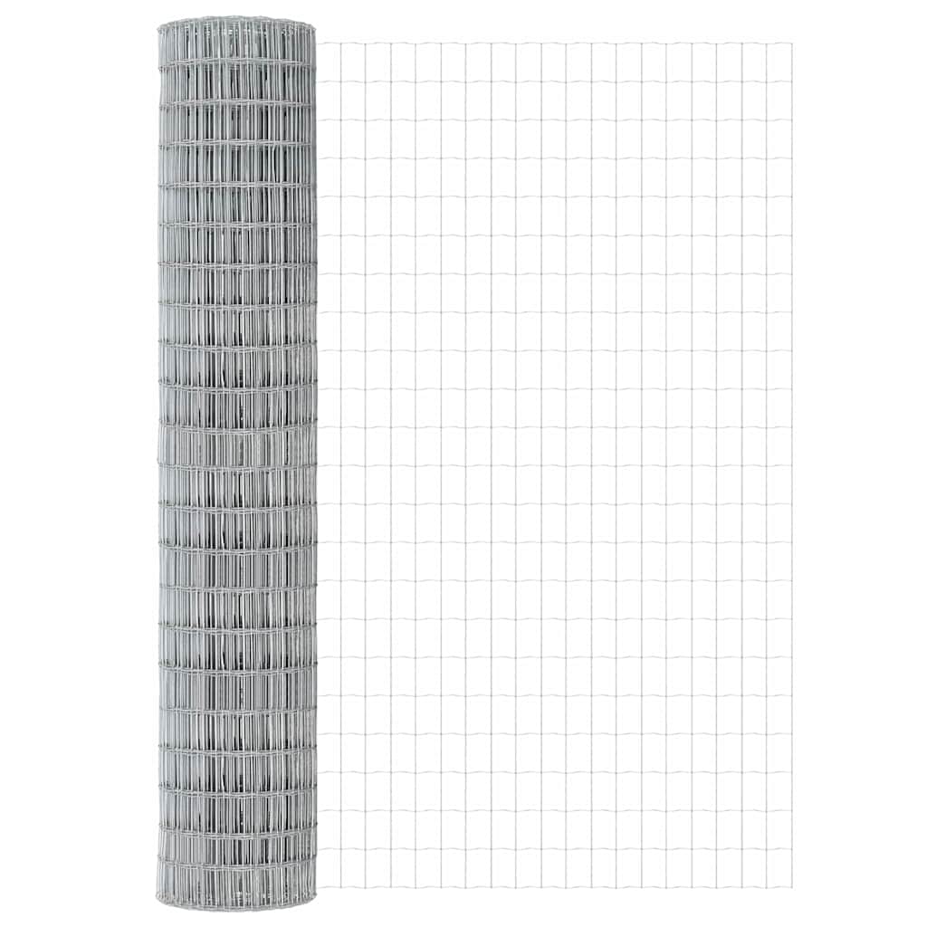vidaXL Ogrodzenie spawane do mocowania w gruncie 10 x 1,6 m (S x W)