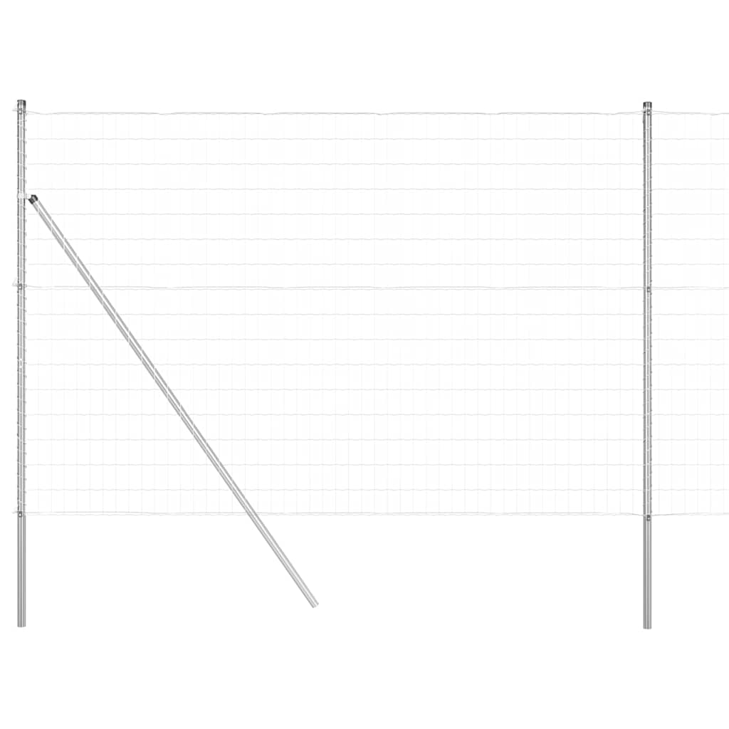 vidaXL Ogrodzenie spawane do mocowania w gruncie 10 x 1,6 m (S x W)