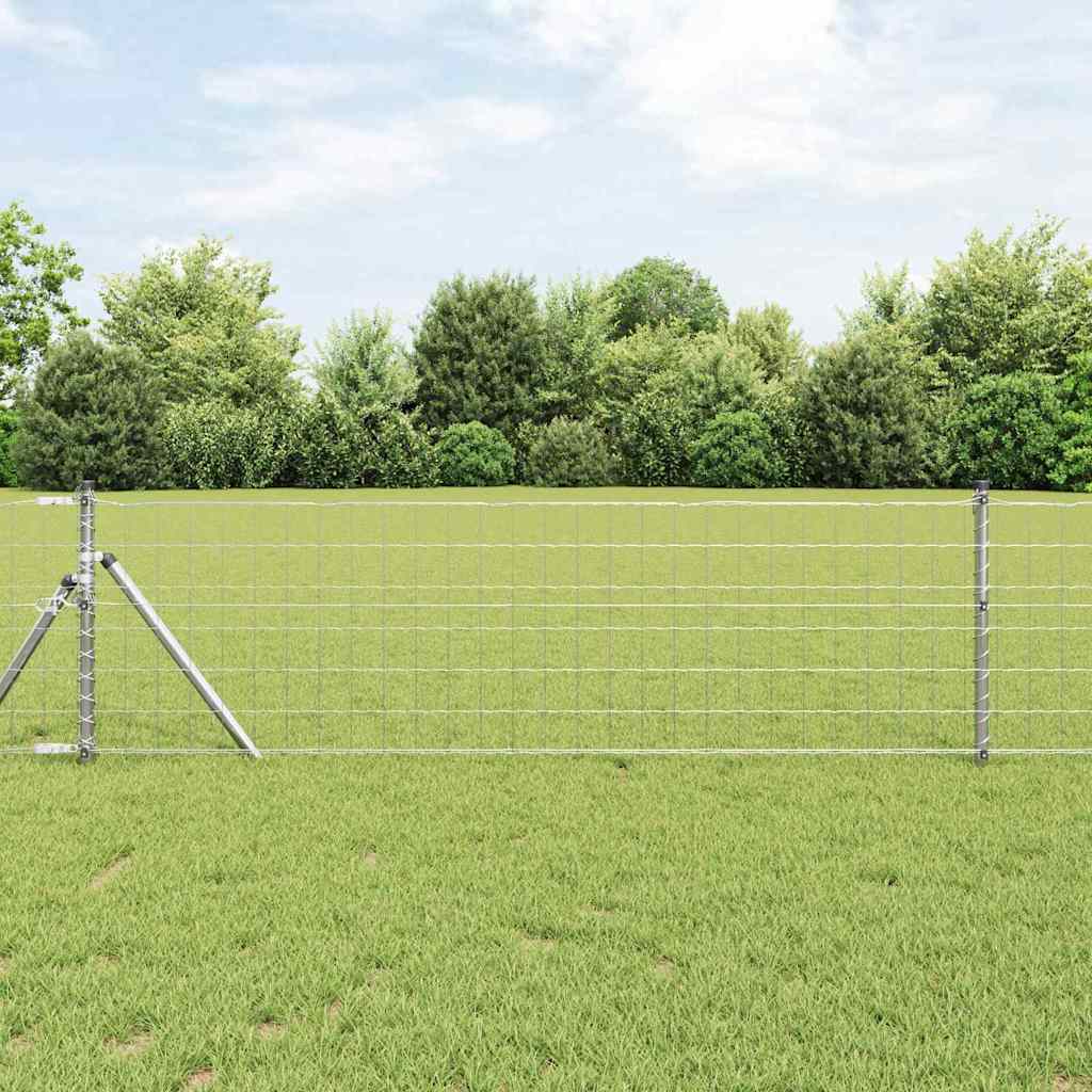 vidaXL Ogrodzenie spawane do mocowania w gruncie 10 x 0,4 m (S x W)