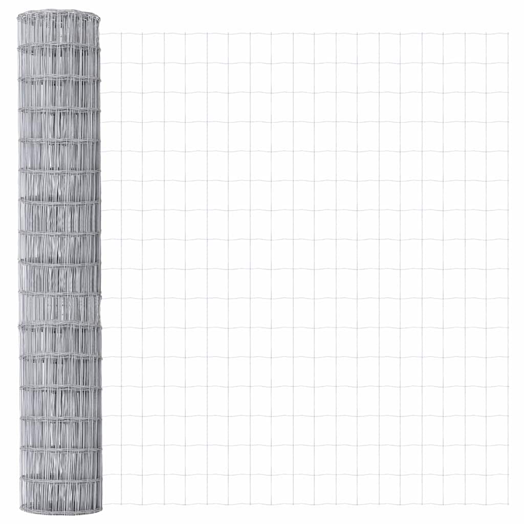 vidaXL Ogrodzenie spawane do mocowania w gruncie 10 x 1,6 m (S x W)