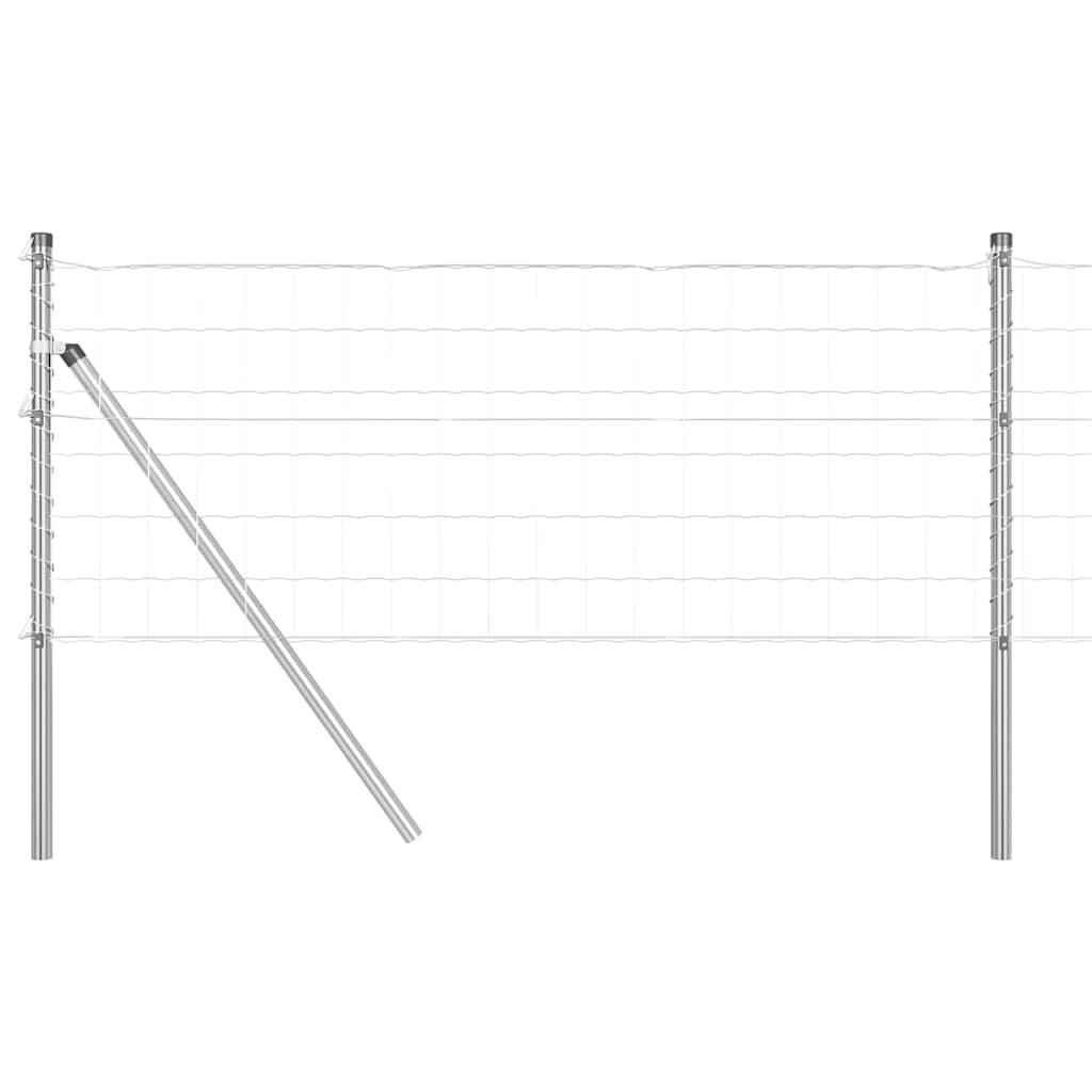 vidaXL Ogrodzenie spawane do mocowania w gruncie 25 x 0,4 m (S x W)