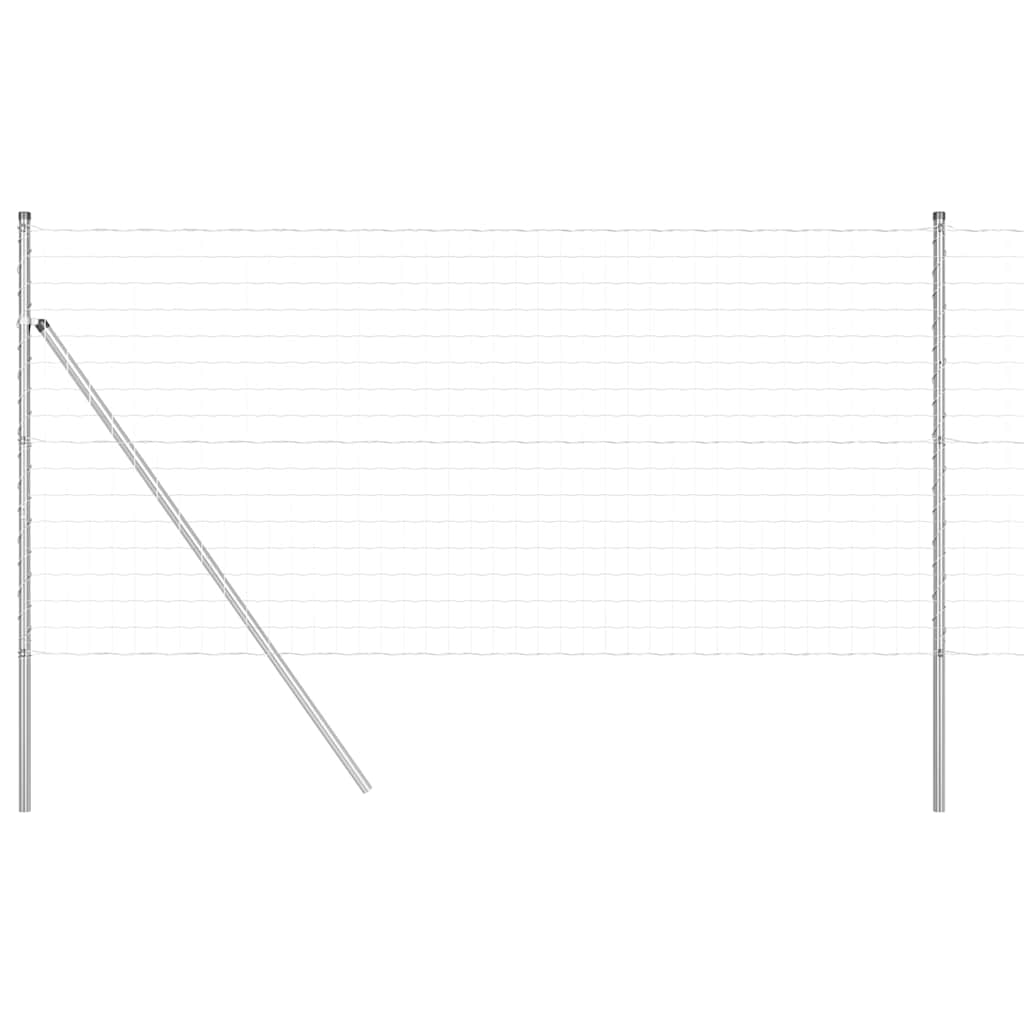 vidaXL Ogrodzenie spawane do mocowania w gruncie 10 x 1,2 m (S x W)