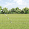 vidaXL Ogrodzenie spawane do mocowania w gruncie 10 x 1,5 m (S x W)