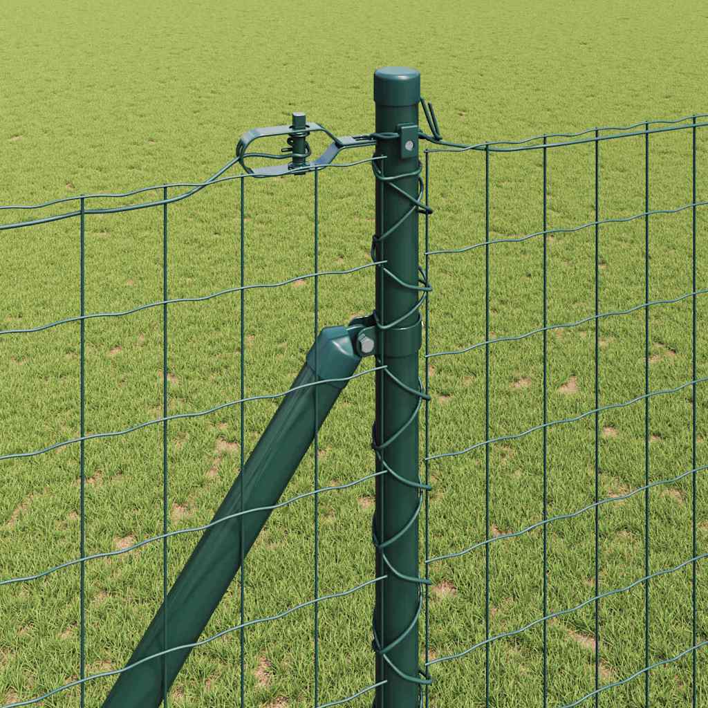 vidaXL Ogrodzenie z drutu spawanego z kolcami 10 x 1,5 m (S x W)