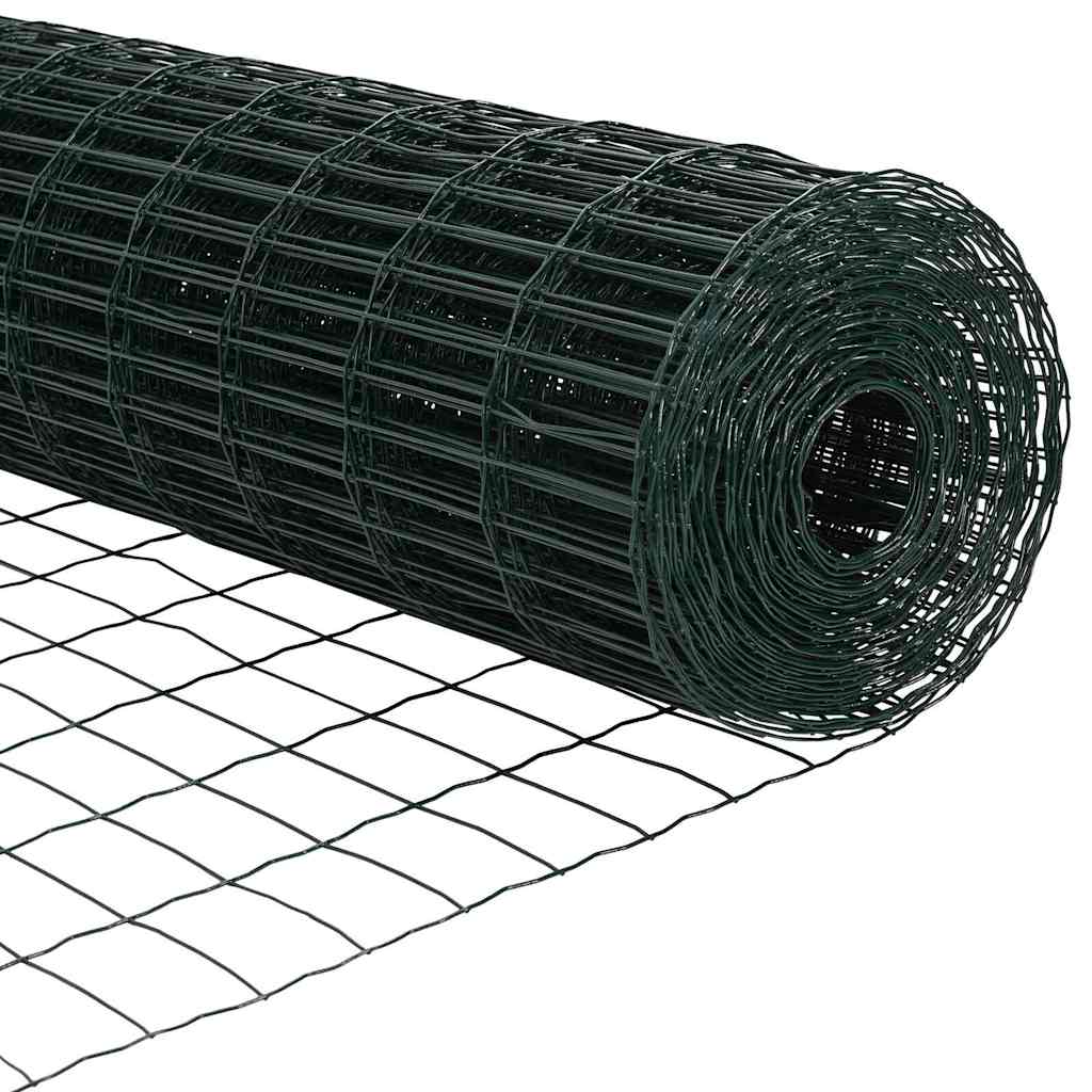 vidaXL Ogrodzenie z drutu spawanego z kolcami 10 x 0,8 m (S x W)