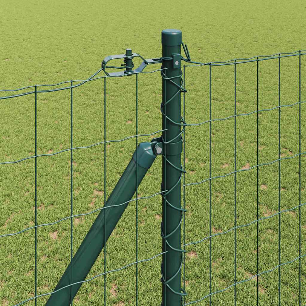 vidaXL Ogrodzenie z drutu spawanego z kolcami 10 x 1,5 m (S x W)