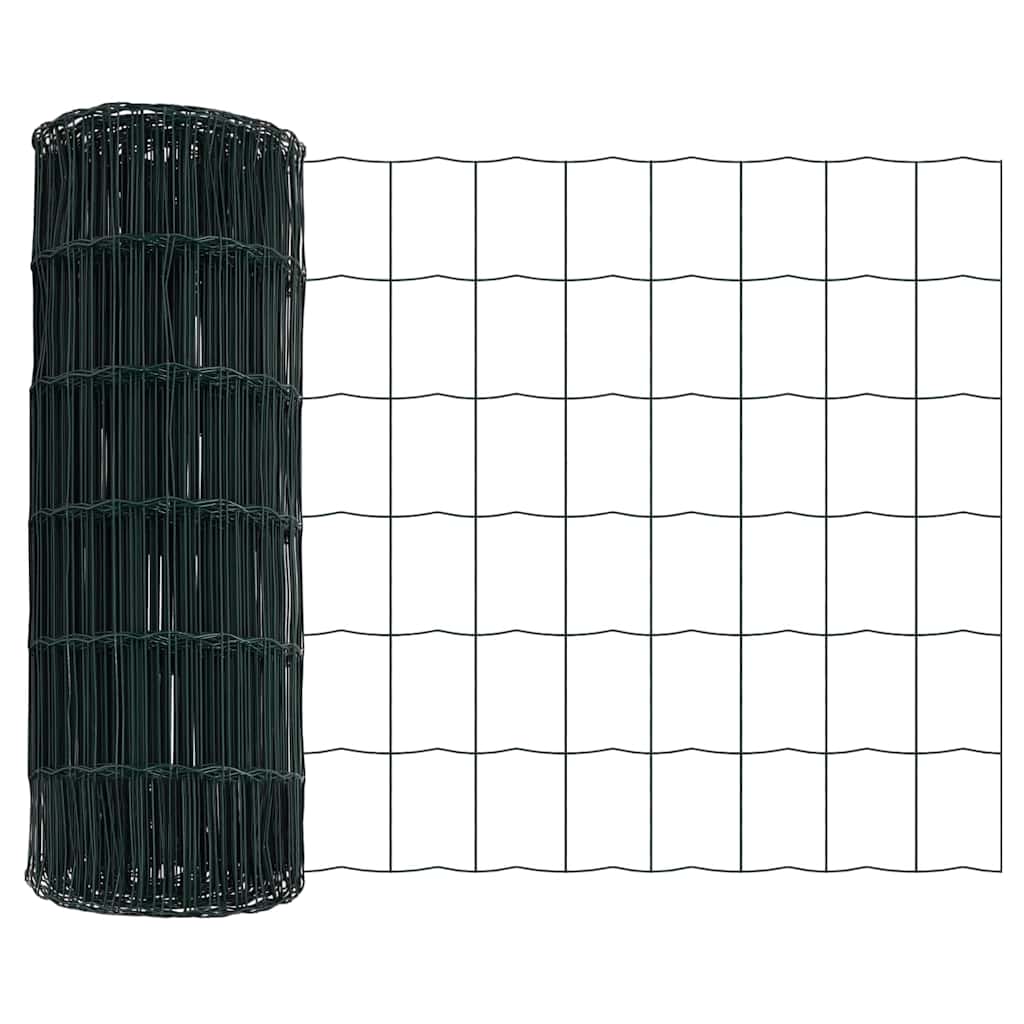 vidaXL Ogrodzenie z drutu spawanego z kolcami 10 x 0,6 m (S x W)